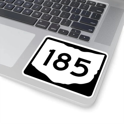 OH-185 (Ohio) (Road Sign) STICKER Vinyl Kiss-Cut Decal - The Sticker Space