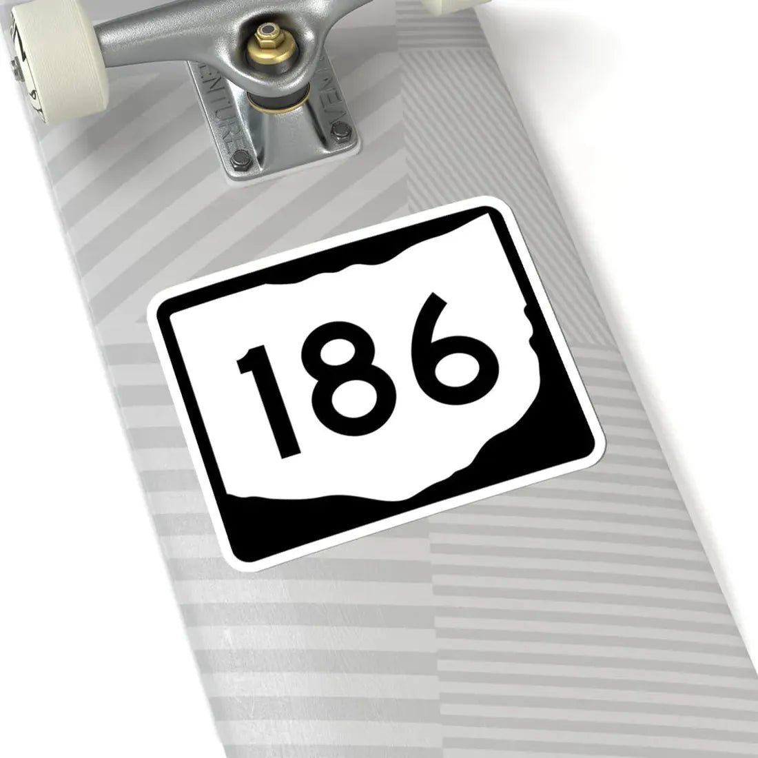 OH-186 (Ohio) (Road Sign) STICKER Vinyl Kiss-Cut Decal - The Sticker Space