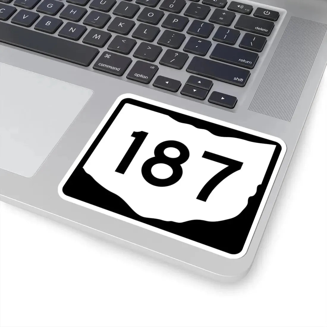 OH-187 (Ohio) (Road Sign) STICKER Vinyl Kiss-Cut Decal - The Sticker Space