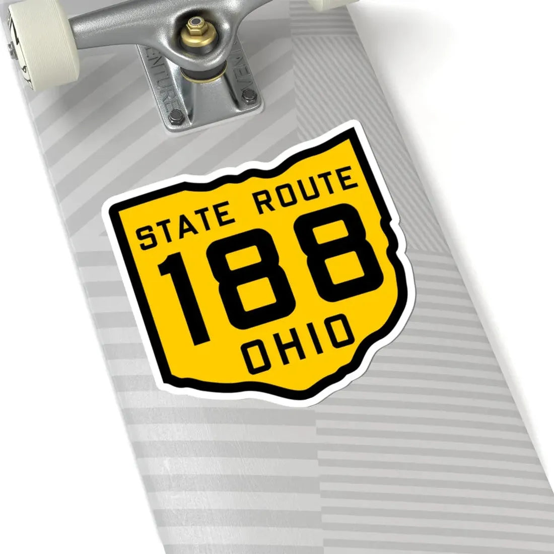 OH-188 1920 (Ohio) (Road Sign) STICKER Vinyl Kiss-Cut Decal - The Sticker Space