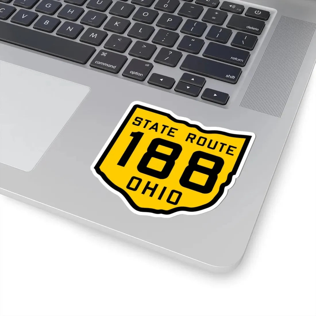 OH-188 1920 (Ohio) (Road Sign) STICKER Vinyl Kiss-Cut Decal - The Sticker Space