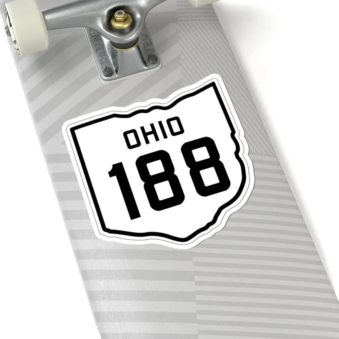 OH-188 1927 (Ohio) (Road Sign) STICKER Vinyl Kiss-Cut Decal - The Sticker Space