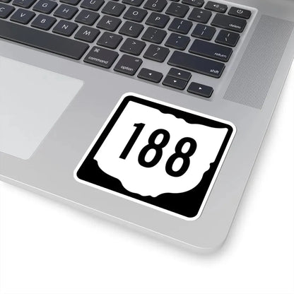OH-188 1967 (Ohio) (Road Sign) STICKER Vinyl Kiss-Cut Decal - The Sticker Space