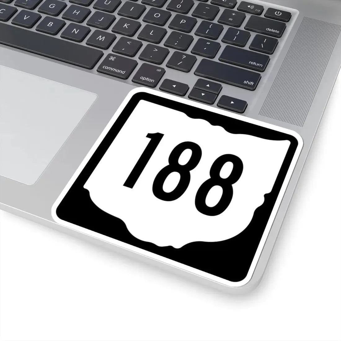 OH-188 1967 (Ohio) (Road Sign) STICKER Vinyl Kiss-Cut Decal - The Sticker Space