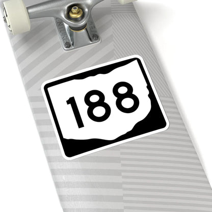 OH-188 (Ohio) (Road Sign) STICKER Vinyl Kiss-Cut Decal - The Sticker Space