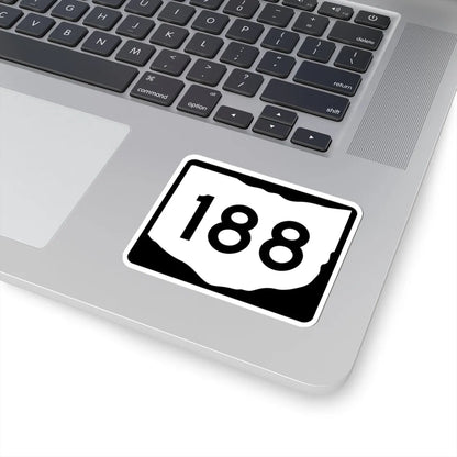 OH-188 (Ohio) (Road Sign) STICKER Vinyl Kiss-Cut Decal - The Sticker Space
