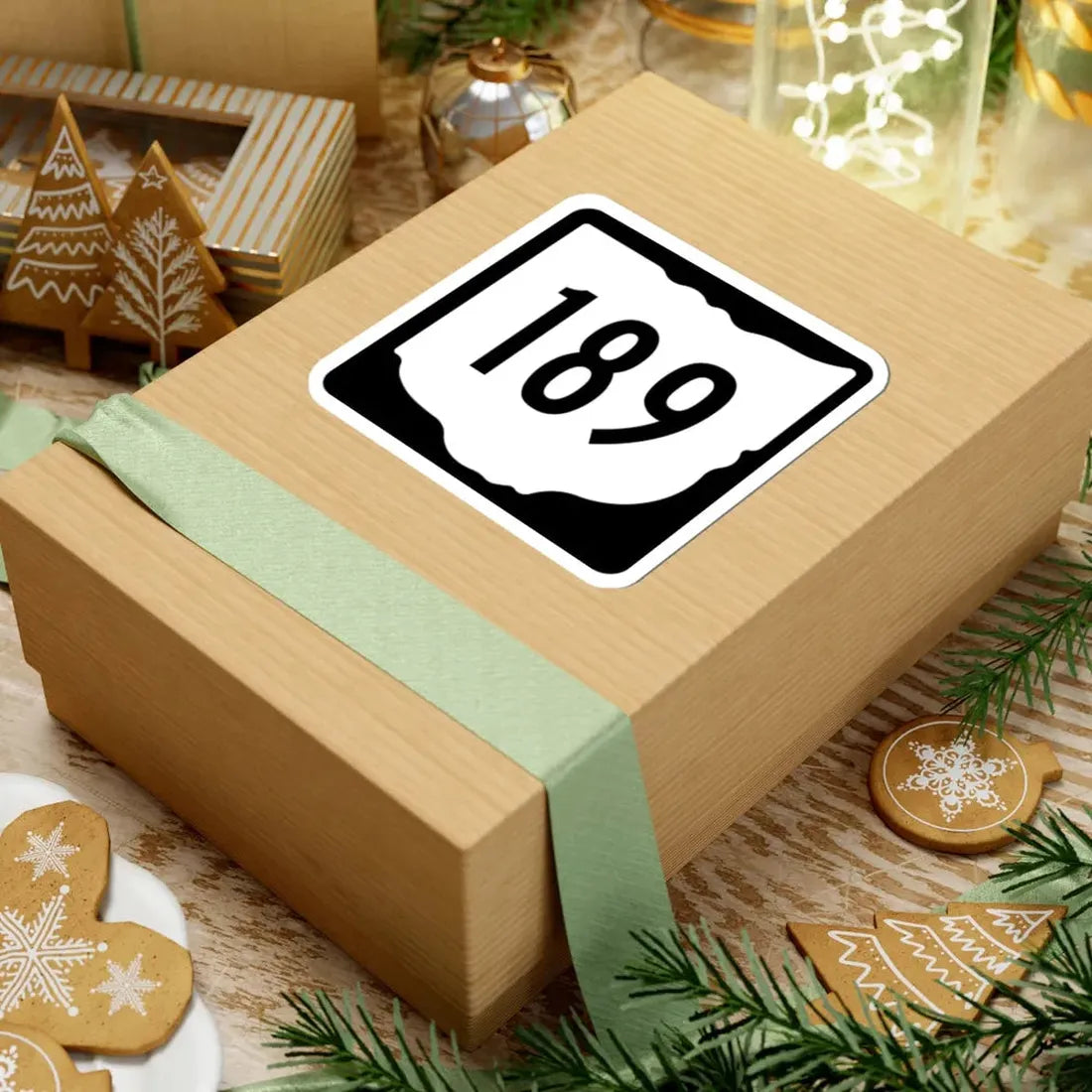 OH-189 1967 (Ohio) (Road Sign) STICKER Vinyl Kiss-Cut Decal - The Sticker Space