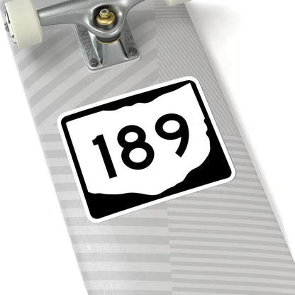 OH-189 (Ohio) (Road Sign) STICKER Vinyl Kiss-Cut Decal - The Sticker Space