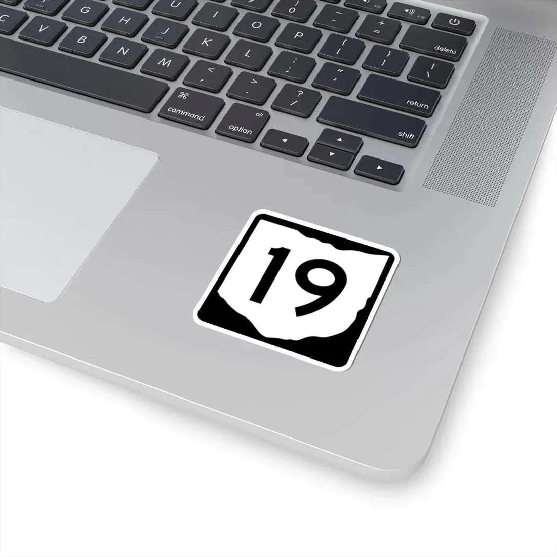 OH-19 (Ohio) (Road Sign) STICKER Vinyl Kiss-Cut Decal - The Sticker Space