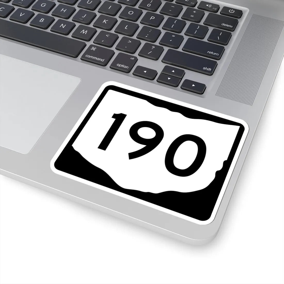OH-190 (Ohio) (Road Sign) STICKER Vinyl Kiss-Cut Decal - The Sticker Space