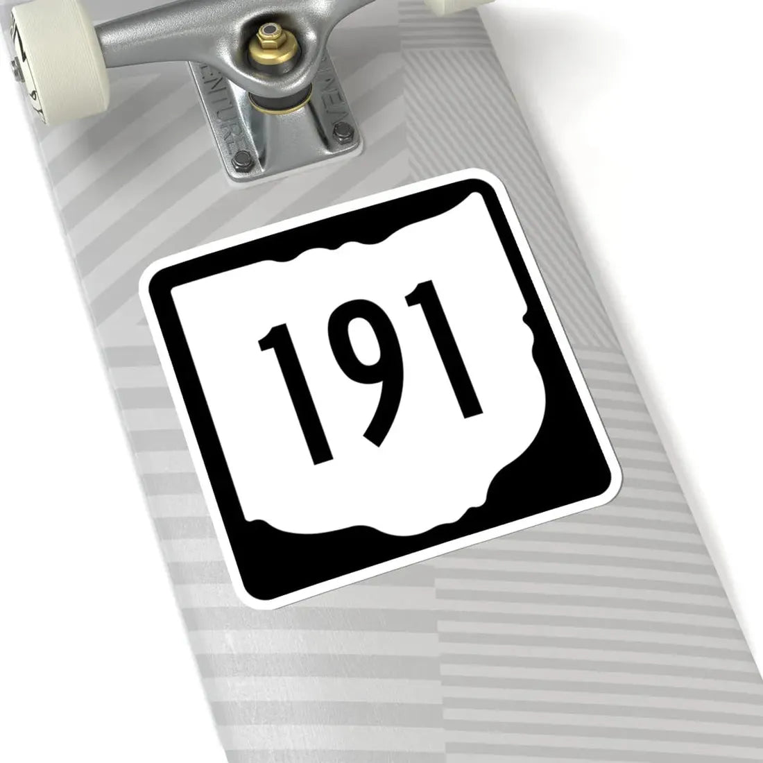 OH-191 1967 (Ohio) (Road Sign) STICKER Vinyl Kiss-Cut Decal - The Sticker Space