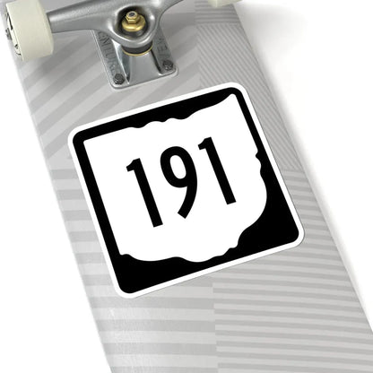 OH-191 1967 (Ohio) (Road Sign) STICKER Vinyl Kiss-Cut Decal - The Sticker Space