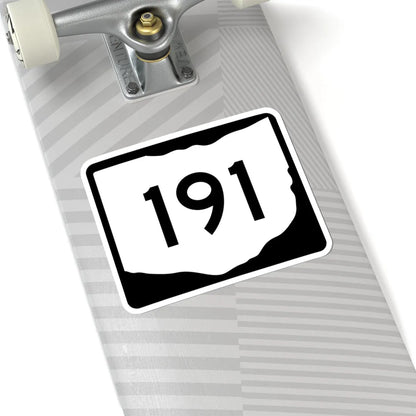 OH-191 (Ohio) (Road Sign) STICKER Vinyl Kiss-Cut Decal - The Sticker Space