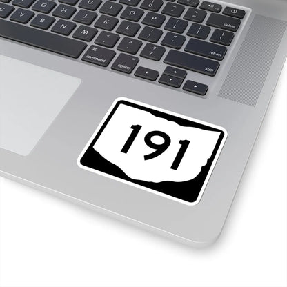 OH-191 (Ohio) (Road Sign) STICKER Vinyl Kiss-Cut Decal - The Sticker Space