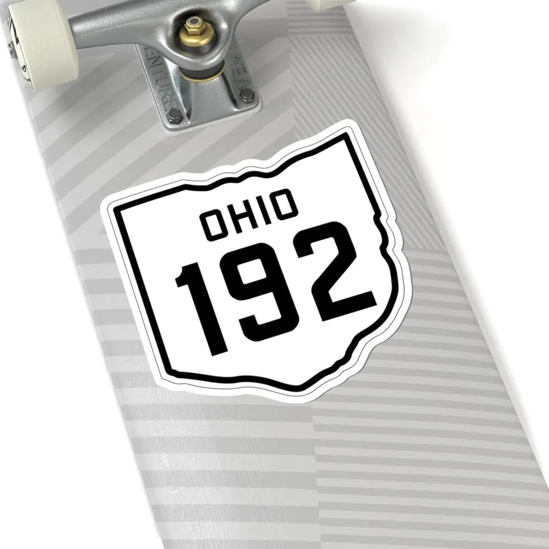 OH-192 1927 (Ohio) (Road Sign) STICKER Vinyl Kiss-Cut Decal - The Sticker Space