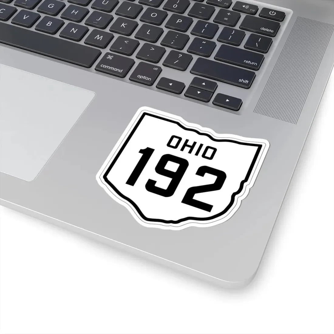 OH-192 1927 (Ohio) (Road Sign) STICKER Vinyl Kiss-Cut Decal - The Sticker Space
