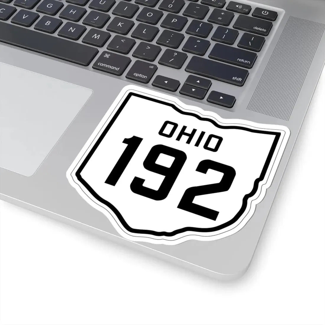 OH-192 1927 (Ohio) (Road Sign) STICKER Vinyl Kiss-Cut Decal - The Sticker Space