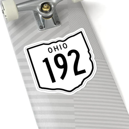 OH-192 1948 (Ohio) (Road Sign) STICKER Vinyl Kiss-Cut Decal - The Sticker Space