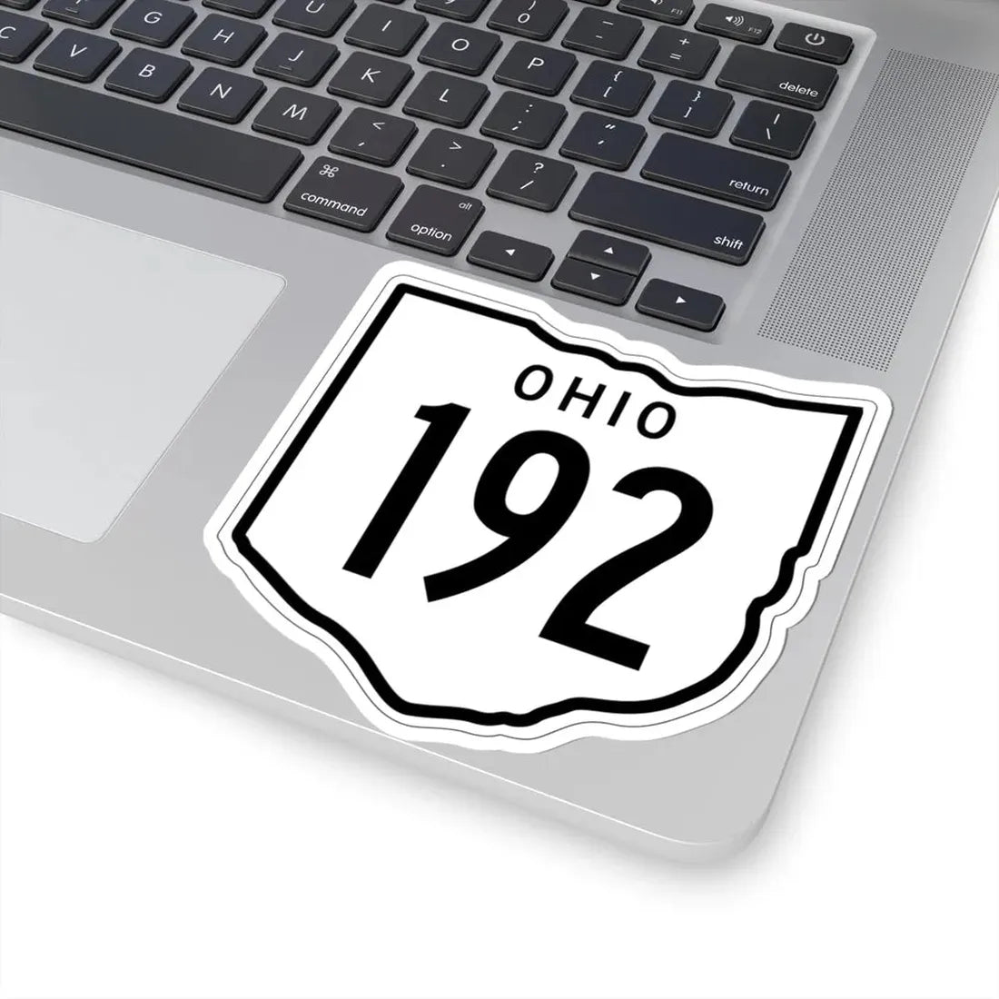 OH-192 1948 (Ohio) (Road Sign) STICKER Vinyl Kiss-Cut Decal - The Sticker Space