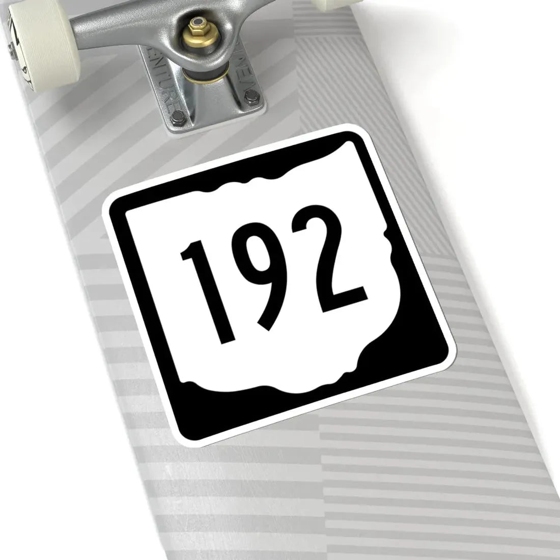 OH-192 1967 (Ohio) (Road Sign) STICKER Vinyl Kiss-Cut Decal - The Sticker Space