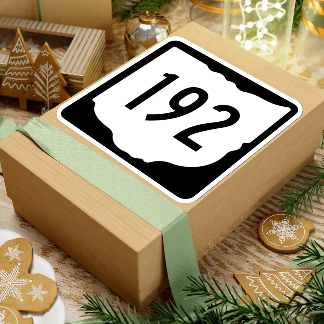 OH-192 1967 (Ohio) (Road Sign) STICKER Vinyl Kiss-Cut Decal - The Sticker Space