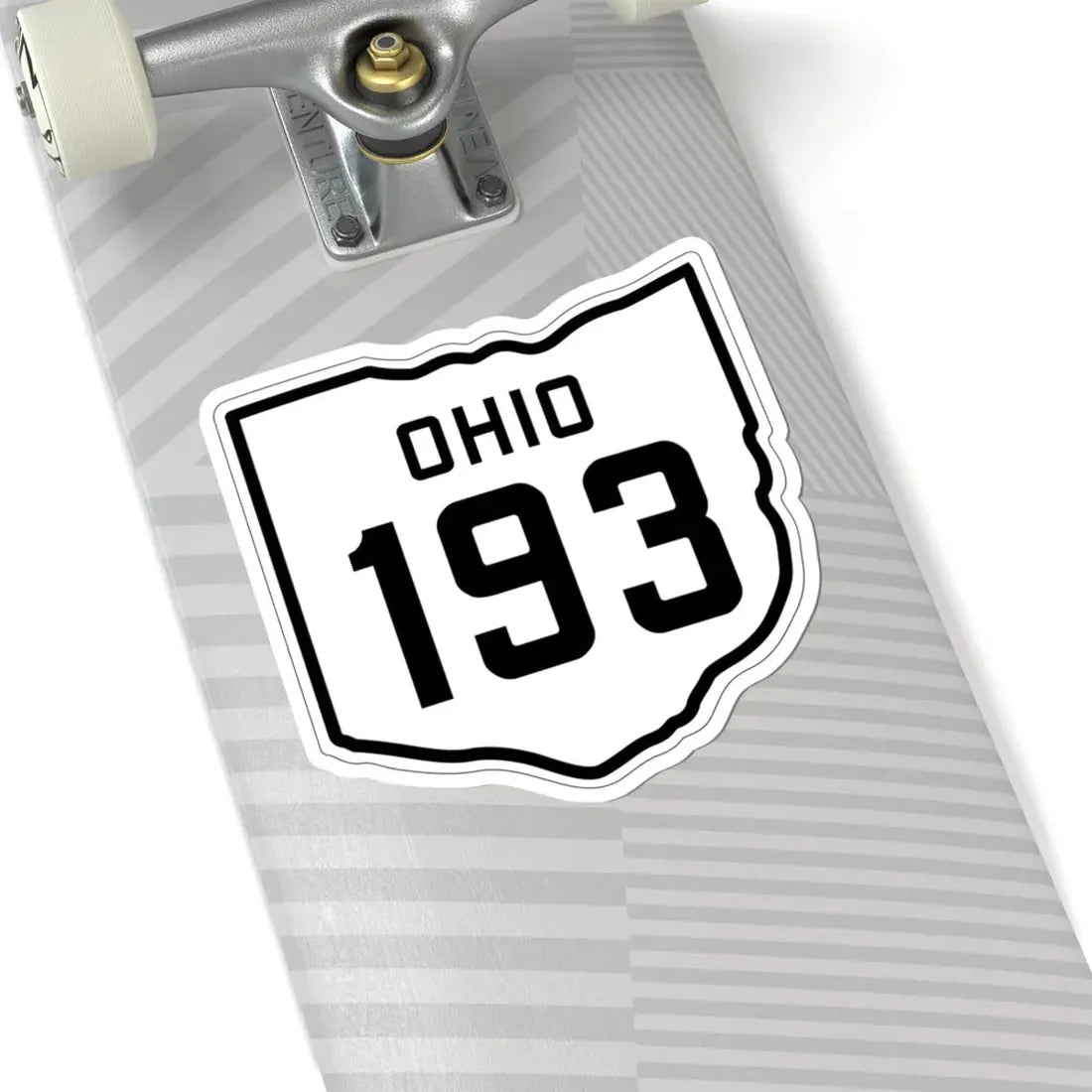 OH-193 1927 (Ohio) (Road Sign) STICKER Vinyl Kiss-Cut Decal - The Sticker Space