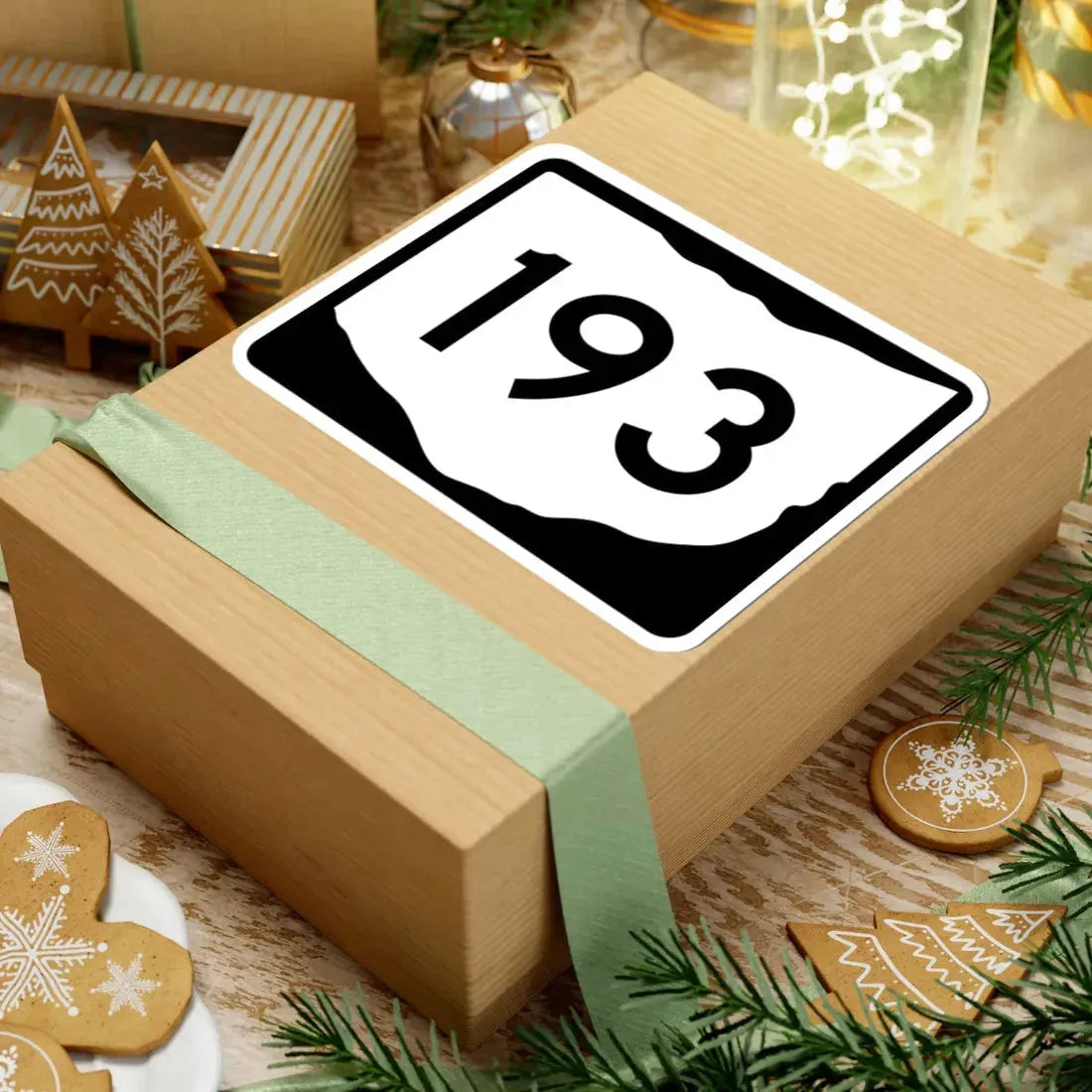 OH-193 (Ohio) (Road Sign) STICKER Vinyl Kiss-Cut Decal - The Sticker Space