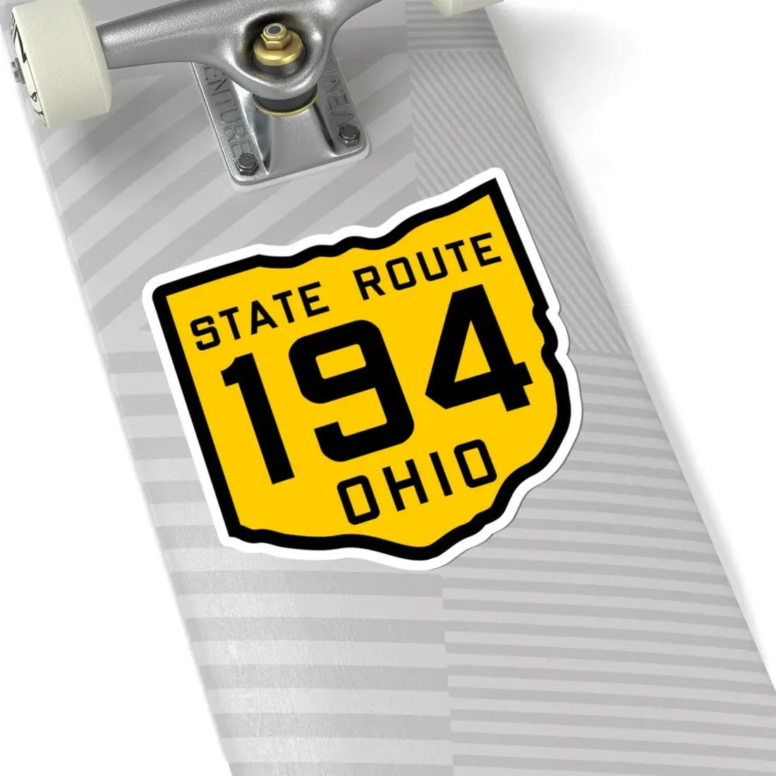 OH-194 1920 (Ohio) (Road Sign) STICKER Vinyl Kiss-Cut Decal - The Sticker Space