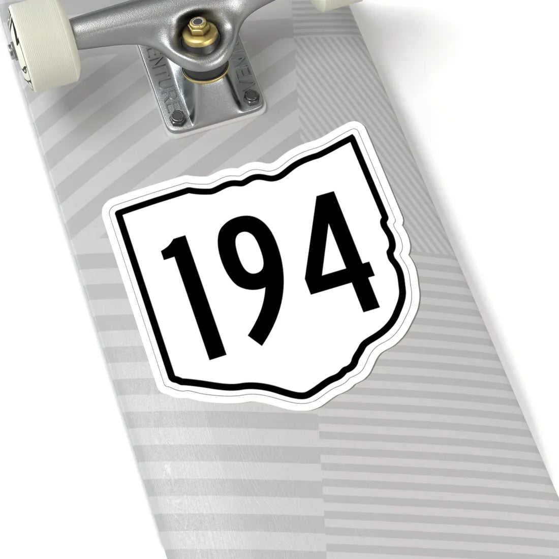 OH-194 1960 (Ohio) (Road Sign) STICKER Vinyl Kiss-Cut Decal - The Sticker Space