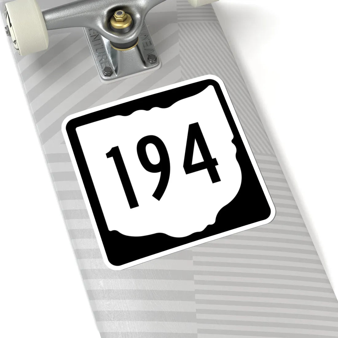 OH-194 1967 (Ohio) (Road Sign) STICKER Vinyl Kiss-Cut Decal - The Sticker Space