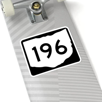 OH-196 (Ohio) (Road Sign) STICKER Vinyl Kiss-Cut Decal - The Sticker Space