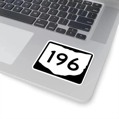 OH-196 (Ohio) (Road Sign) STICKER Vinyl Kiss-Cut Decal - The Sticker Space