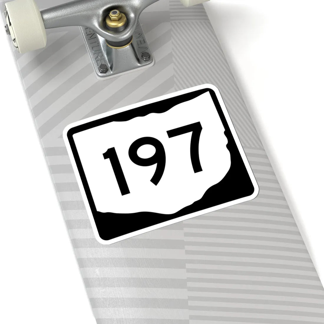 OH-197 (Ohio) (Road Sign) STICKER Vinyl Kiss-Cut Decal - The Sticker Space