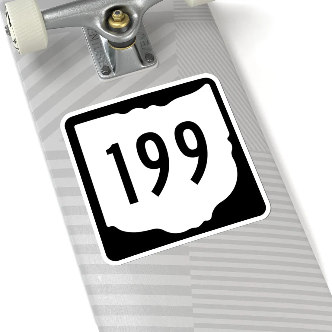 OH-199 1967 (Ohio) (Road Sign) STICKER Vinyl Kiss-Cut Decal - The Sticker Space