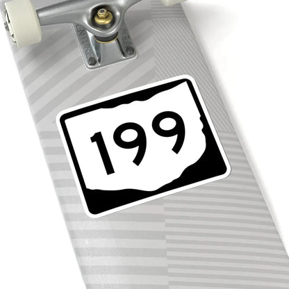 OH-199 (Ohio) (Road Sign) STICKER Vinyl Kiss-Cut Decal - The Sticker Space