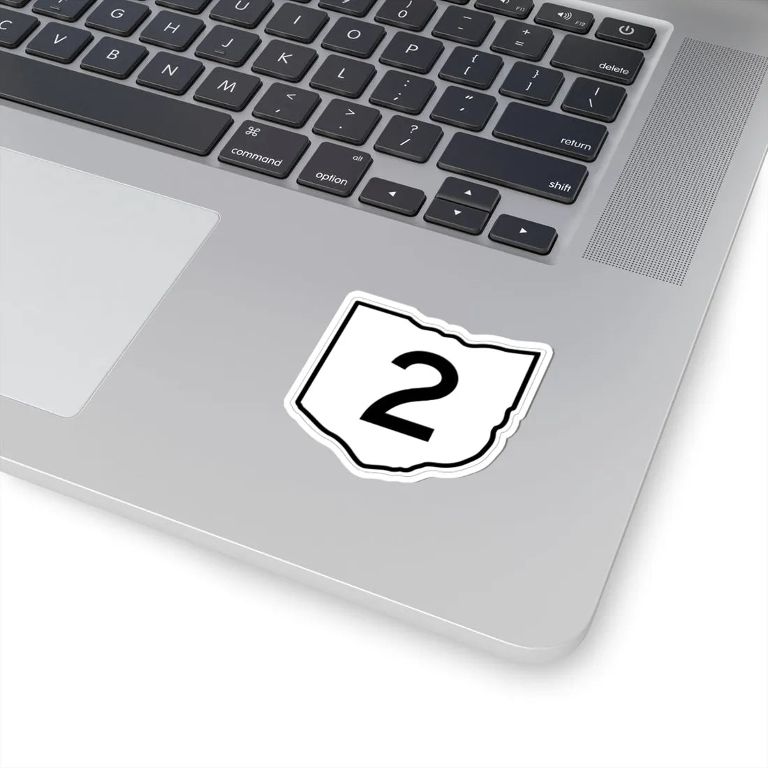 OH-2 1960 (Ohio) (Road Sign) STICKER Vinyl Kiss-Cut Decal - The Sticker Space