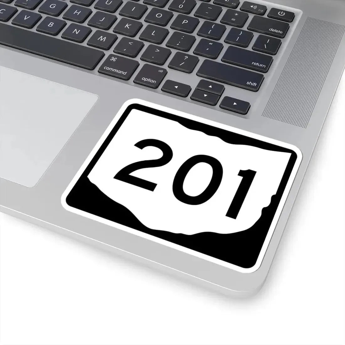 OH-201 (Ohio) (Road Sign) STICKER Vinyl Kiss-Cut Decal - The Sticker Space