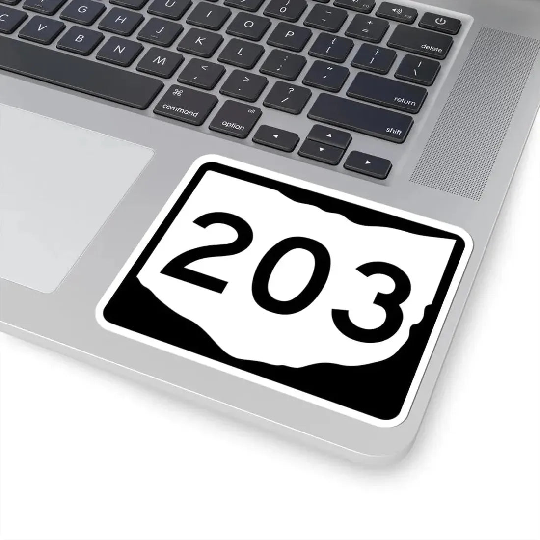OH-203 (Ohio) (Road Sign) STICKER Vinyl Kiss-Cut Decal - The Sticker Space