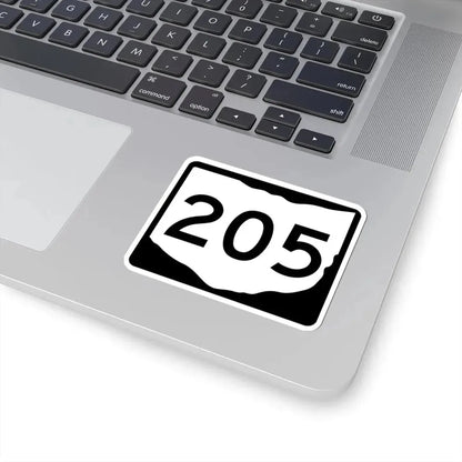 OH-205 (Ohio) (Road Sign) STICKER Vinyl Kiss-Cut Decal - The Sticker Space