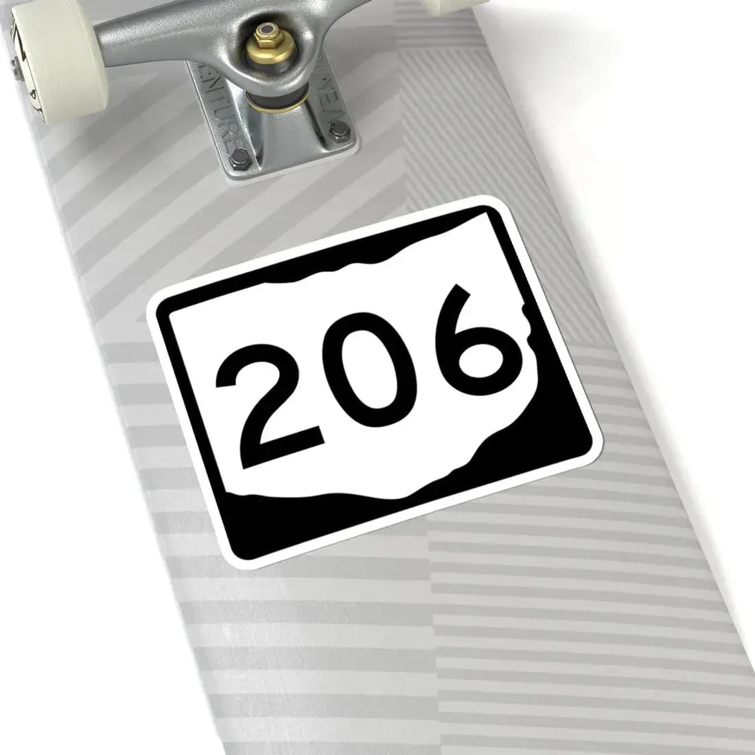 OH-206 (Ohio) (Road Sign) STICKER Vinyl Kiss-Cut Decal - The Sticker Space