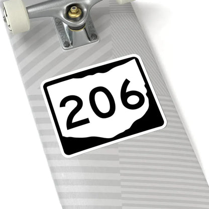 OH-206 (Ohio) (Road Sign) STICKER Vinyl Kiss-Cut Decal - The Sticker Space