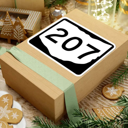 OH-207 (Ohio) (Road Sign) STICKER Vinyl Kiss-Cut Decal - The Sticker Space