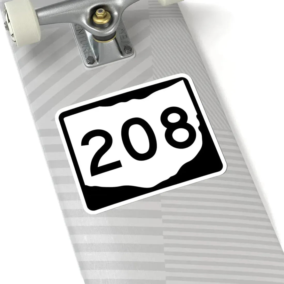OH-208 (Ohio) (Road Sign) STICKER Vinyl Kiss-Cut Decal - The Sticker Space