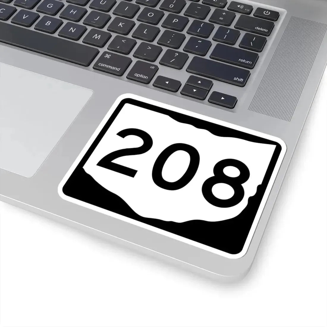OH-208 (Ohio) (Road Sign) STICKER Vinyl Kiss-Cut Decal - The Sticker Space