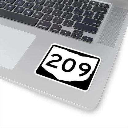OH-209 (Ohio) (Road Sign) STICKER Vinyl Kiss-Cut Decal - The Sticker Space