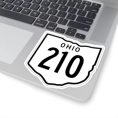OH-210 1948 (Ohio) (Road Sign) STICKER Vinyl Kiss-Cut Decal - The Sticker Space