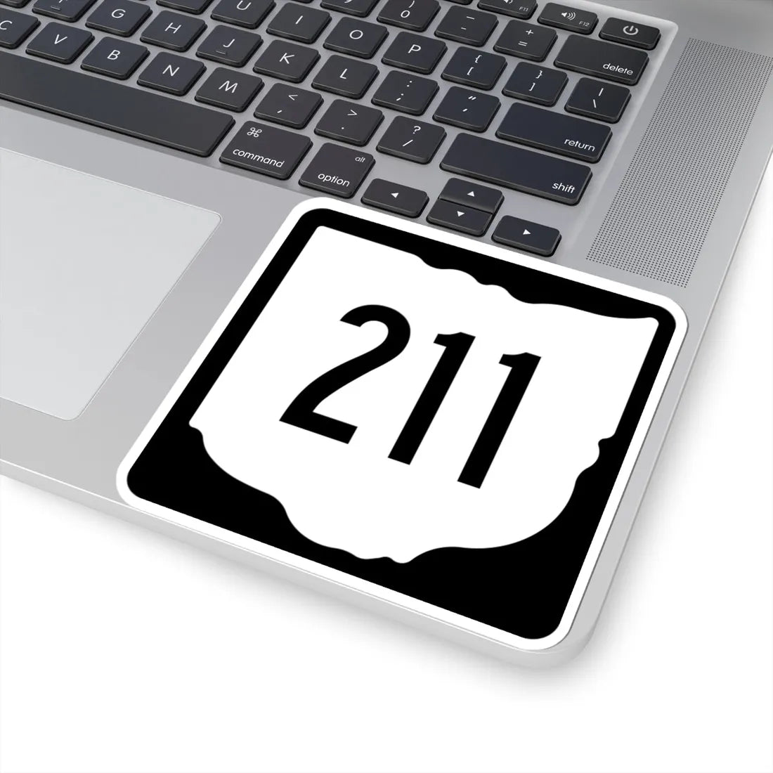 OH-211 1967 (Ohio) (Road Sign) STICKER Vinyl Kiss-Cut Decal - The Sticker Space