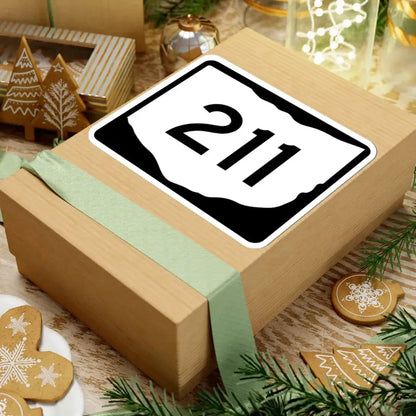 OH-211 (Ohio) (Road Sign) STICKER Vinyl Kiss-Cut Decal - The Sticker Space