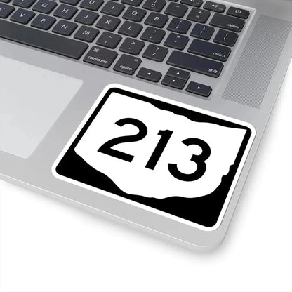 OH-213 (Ohio) (Road Sign) STICKER Vinyl Kiss-Cut Decal - The Sticker Space