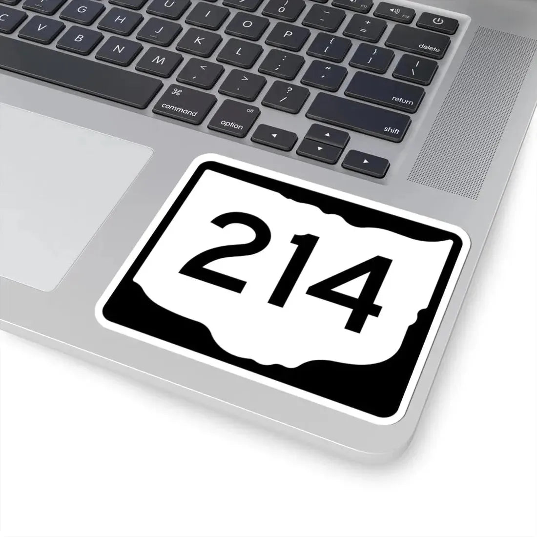 OH-214 (Ohio) (Road Sign) STICKER Vinyl Kiss-Cut Decal - The Sticker Space